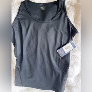 Classic Black Compression/support lower back Women's Tank Top